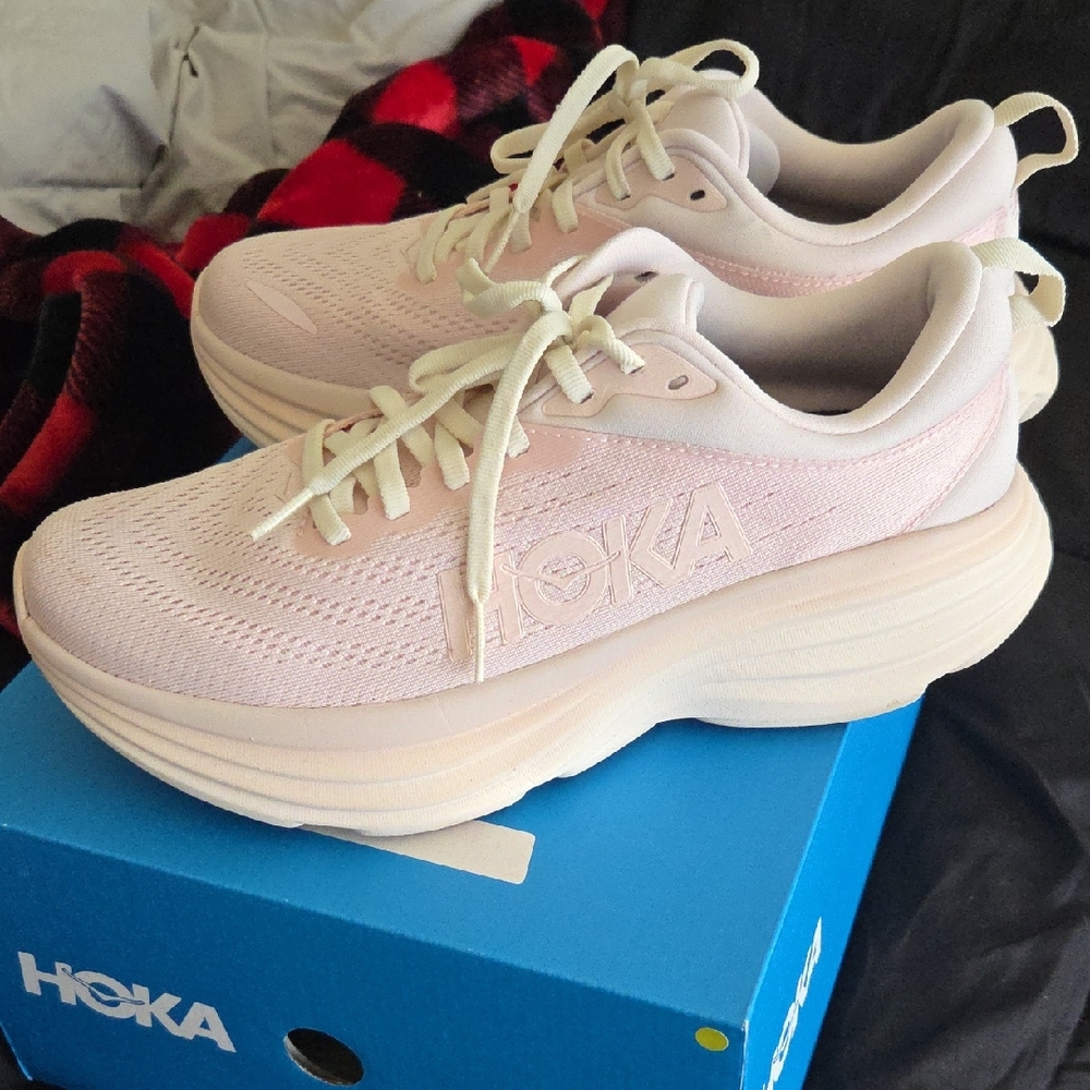 Hoka Women's Light Pink Sneakers